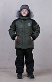 Зимний костюм комплект на мальчика от "ПроФест" бренда Labooky хаки