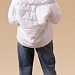 Дизайнерская куртка со съёмными рукавами / Жилет белая