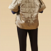 Дизайнерская куртка со съёмными рукавами / Жилет светло-оливковая